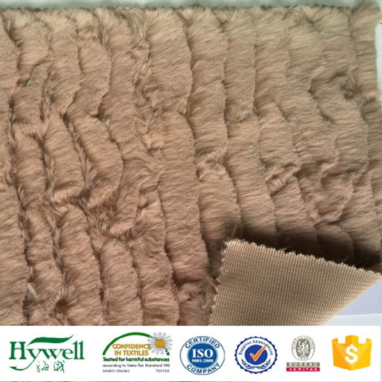 100% Polyester Fabric PV Plush