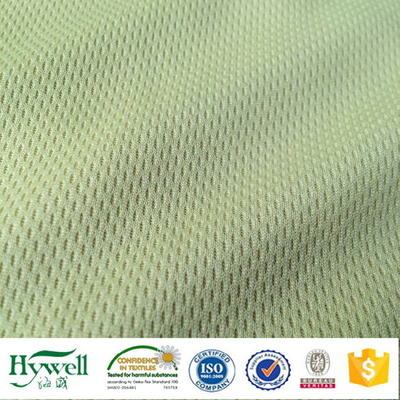 China Knitted Polyester Bird Eye Mesh/Eyelet Fabric